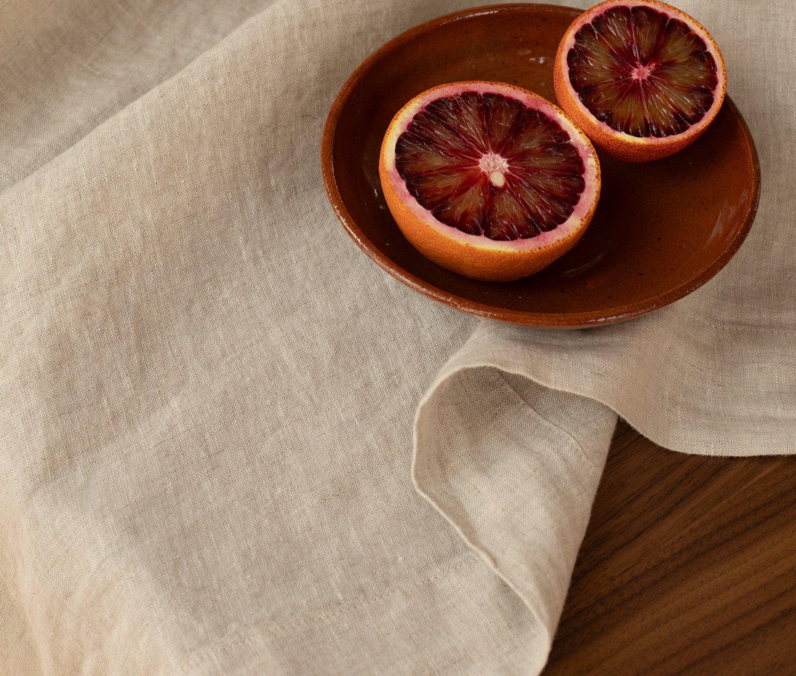 מפה פשתן- טבעי