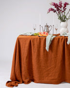 מפת פשתן- טרקוטה