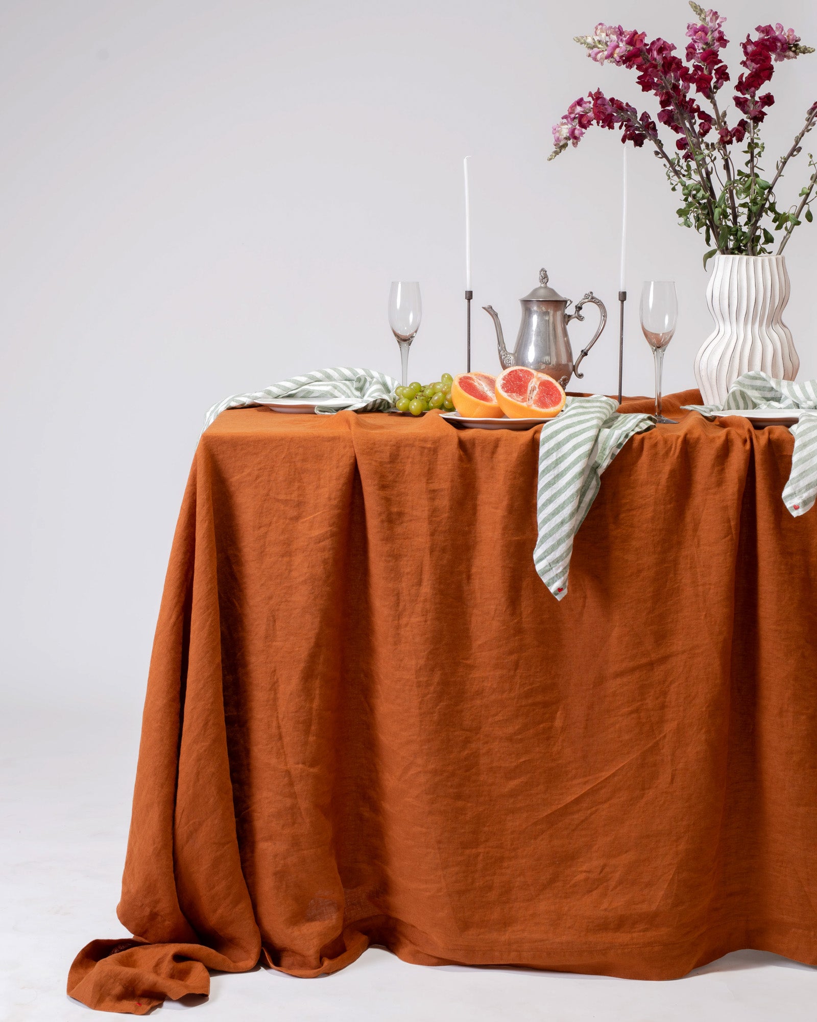 מפת פשתן- טרקוטה