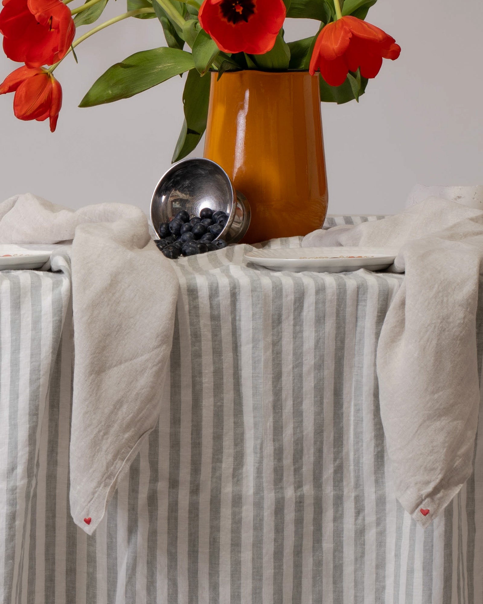 סט מפיות פשתן- טבעי