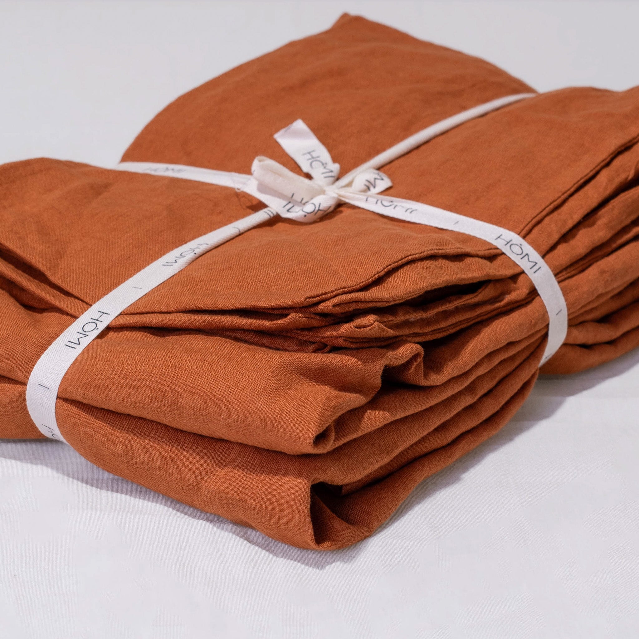 מצעי פשתן - טרקוטה