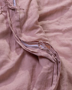 מצעי פשתן - ורוד עתיק